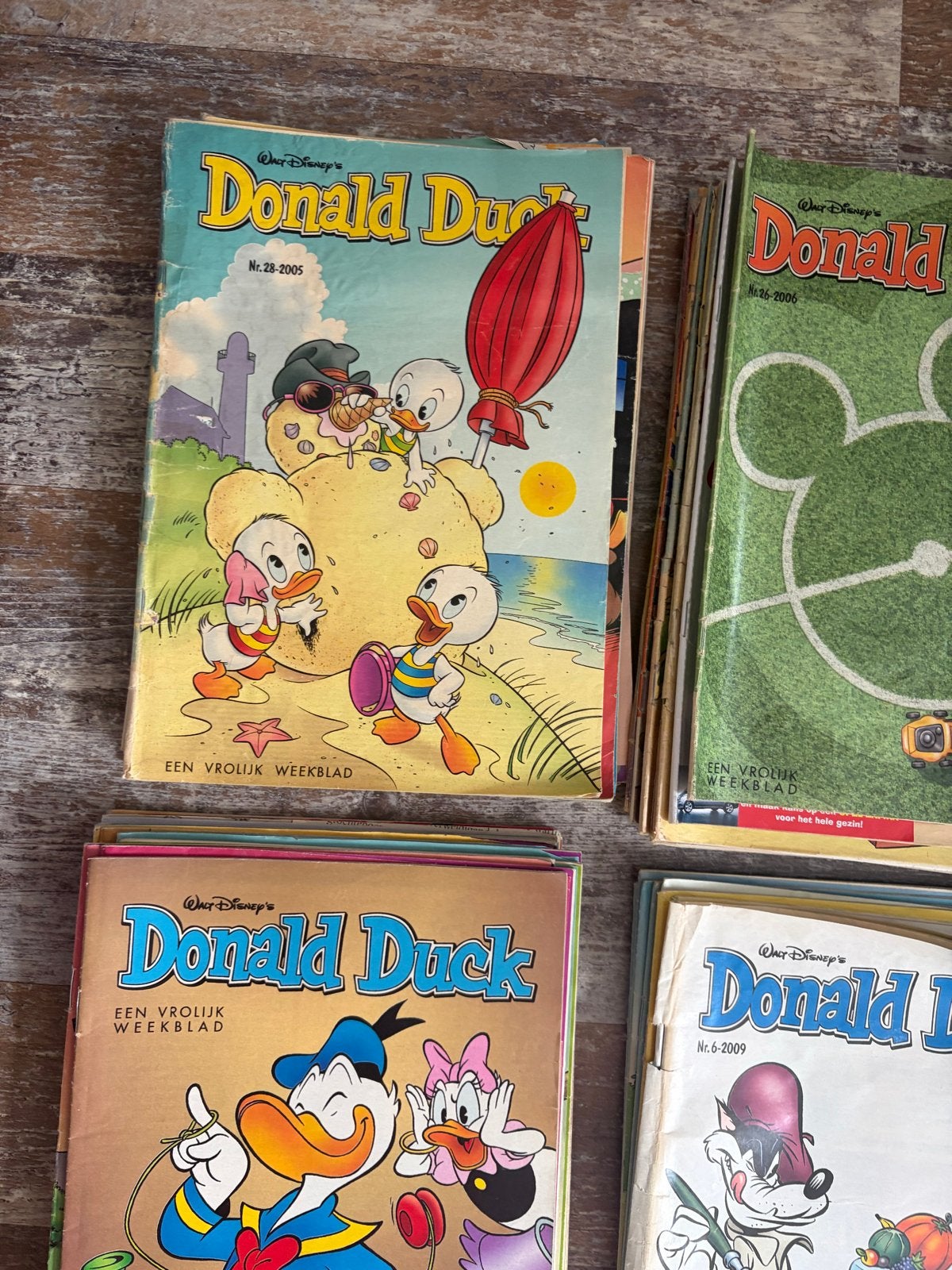 Grote collectie Donald Duck weekbladen, Meerdere stripboeken, Ophalen of Verzenden, Gelezen