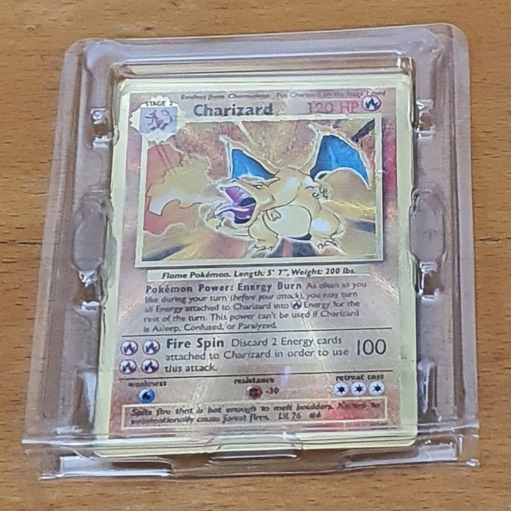 Charizard 4 [Pokemon Celebrations], Ophalen of Verzenden, Gebruikt, Losse kaart