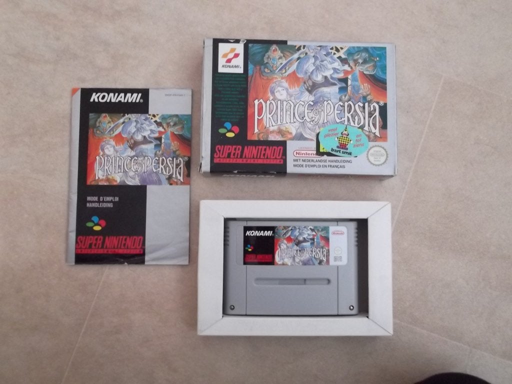 SNES Prince of Persia compleet, Avontuur en Actie, 1 speler, Ophalen of Verzenden, Zo goed als nieuw