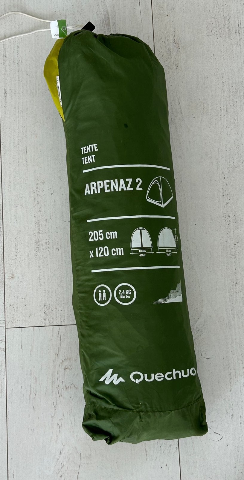 Quechua Arpenaz 2 zgan vast €25, Ophalen, Zo goed als nieuw, Tot en met 2