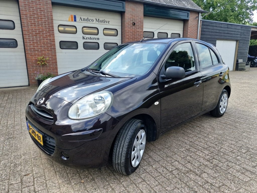 Nissan Micra 1.2 Automaat -Airco Nieuwe APK. (bj 2011), Auto's, Nissan, Automaat, Euro 5, Stof, Gebruikt