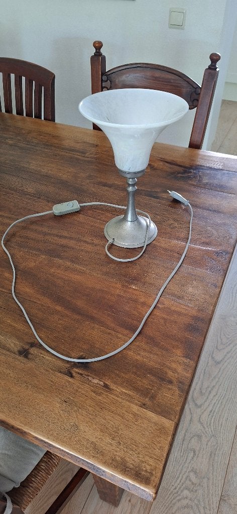 vintage lamp, Ophalen, Gebruikt, Vintage, 30 cm