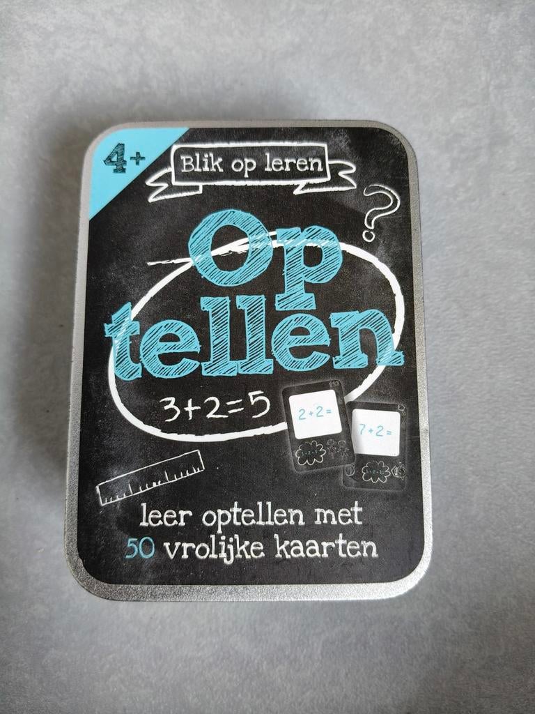 Optellen, sommen op kaartjes., Ophalen of Verzenden, Zo goed als nieuw, Rekenen