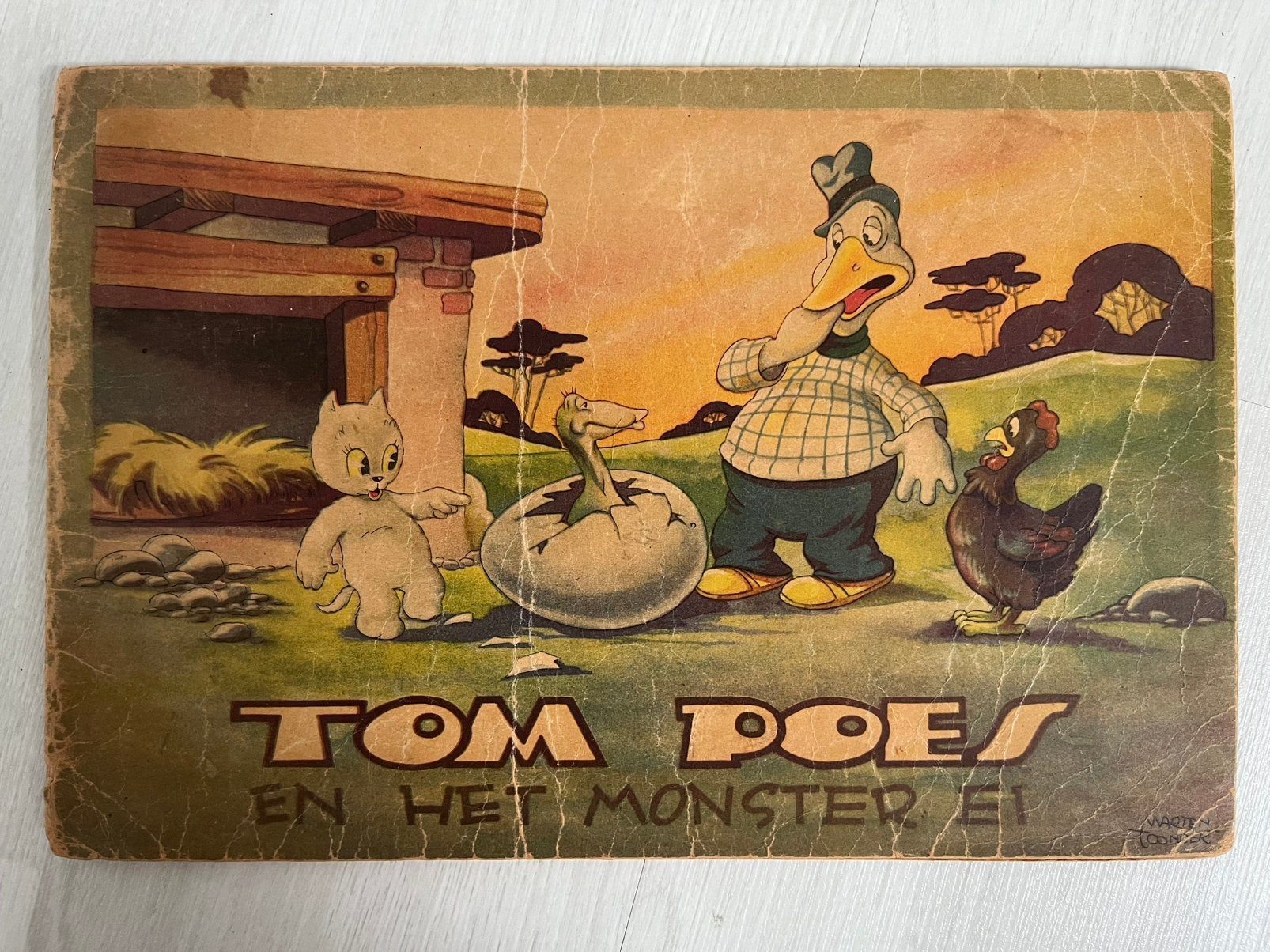 Tom Poes en het monster ei, Boeken, Stripboeken, Eén stripboek, Verzenden, Gelezen