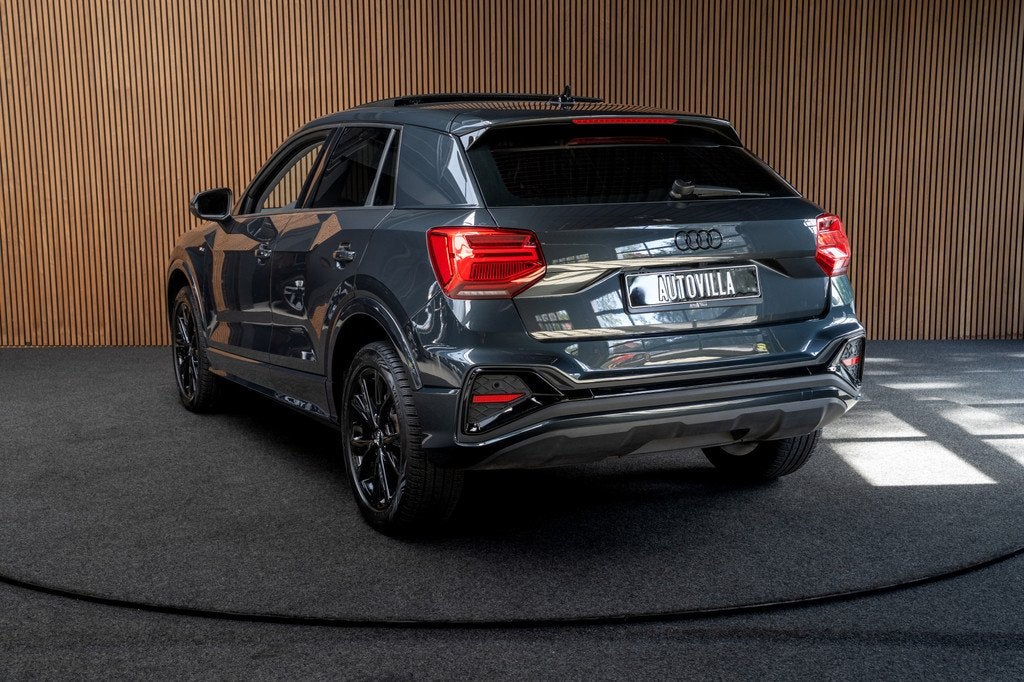 Audi Q2 35 TFSI S-Line Panodak Virtual Camera Leder Navi ACC, Auto's, Audi, Automaat, 4 cilinders, 150 pk, Bedrijf
