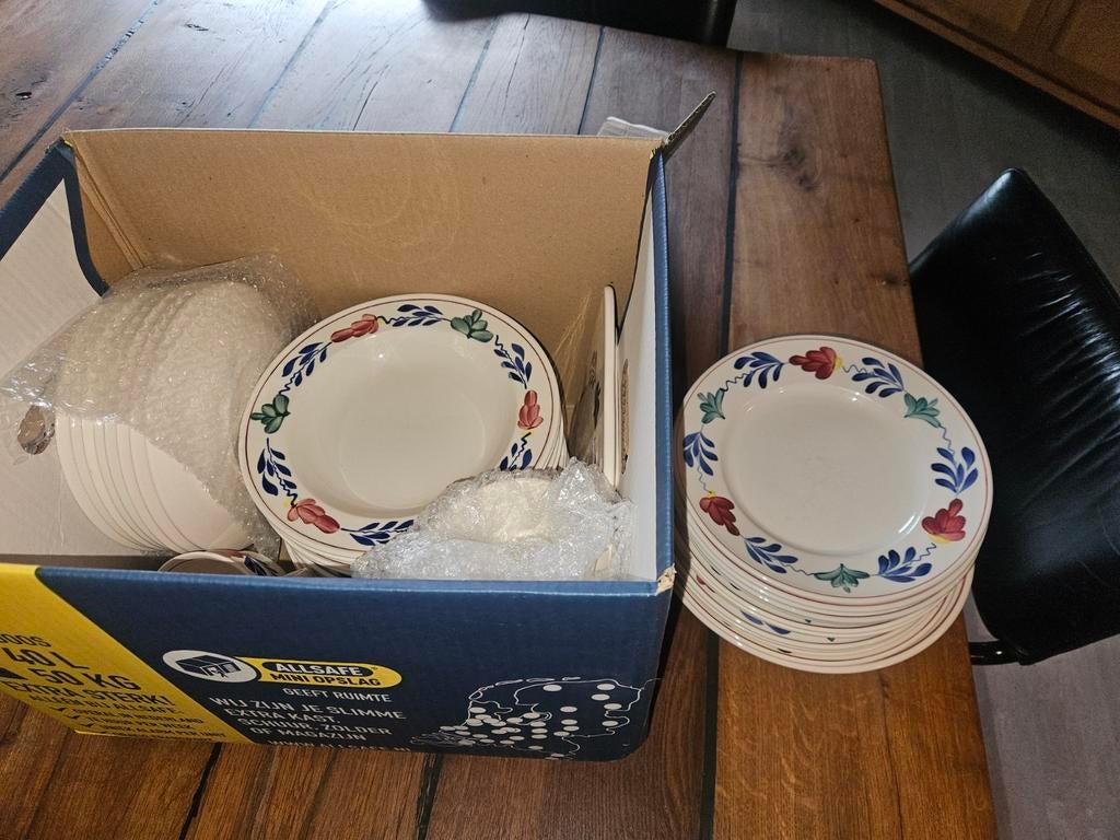 Verzameling Boerenbont nieuw en gebruikt, Ophalen