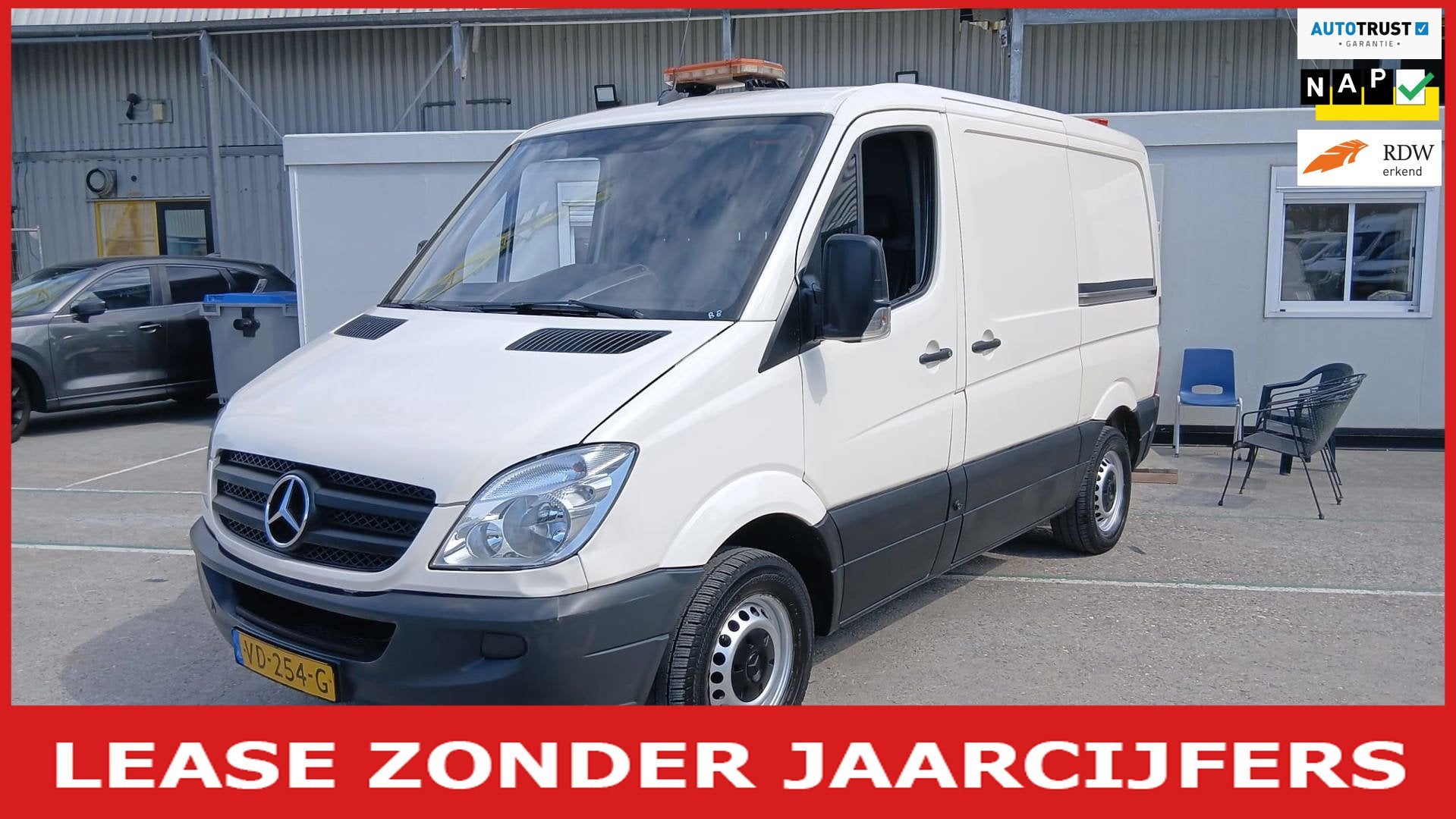 Mercedes-Benz Sprinter 313 2.2 CD hogendruk unit at ecoline, Auto's, Bestelauto's, Automaat, Euro 5, Gebruikt, 4 cilinders