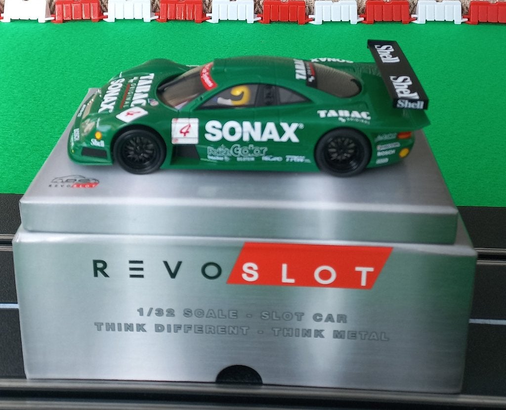 Revoslot Slotcar Mercedes CLK GTR #4, Overige merken, Racebaan, Nieuw, Ophalen of Verzenden