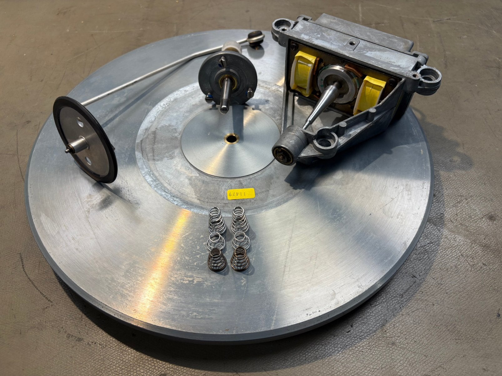 PTP kit Lenco L70 L75 L76 L78 motor plateau lager idler, Audio, Tv en Foto, Platenspelers, Ophalen, Gebruikt, Platenspeler-onderdeel