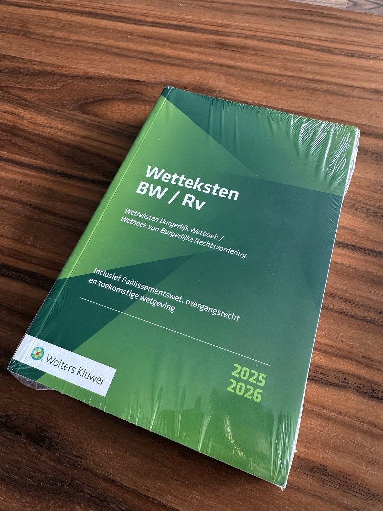 Wetteksten BW/Rv 2025/2026 – Wolters Kluwer, nieuw in folie, Boeken, Ophalen of Verzenden, Gamma, Nieuw, WO