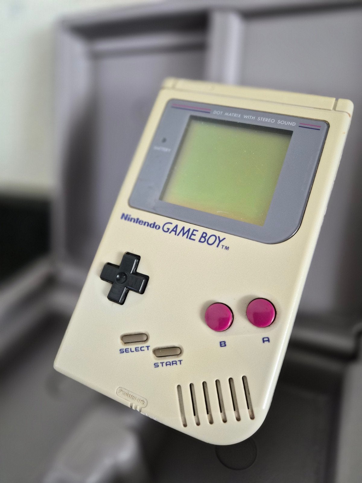 Nintendo Game Boy Classic met beschermhoes, Spelcomputers en Games, Ophalen of Verzenden