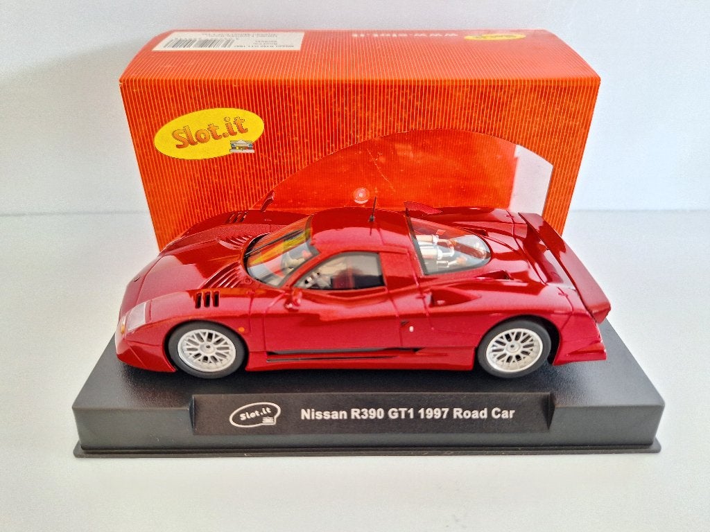 Slot-it Nissan R390 GT1 1997 SICA04a, Overige merken, Racebaan, Slot-it, Ophalen of Verzenden