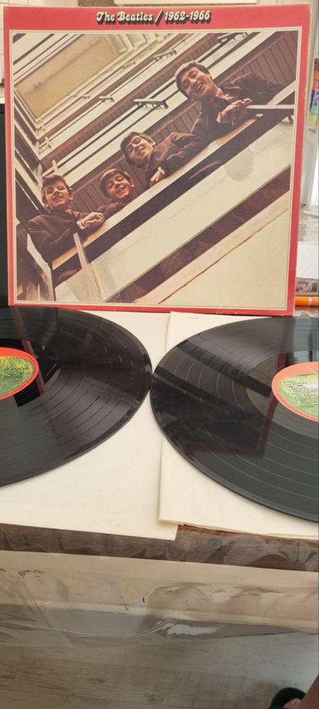 The Beatles - 1962-1966 (Red Album) Dubbel LP, Gebruikt, Complilatie, Ophalen of Verzenden, 1970 - 1979