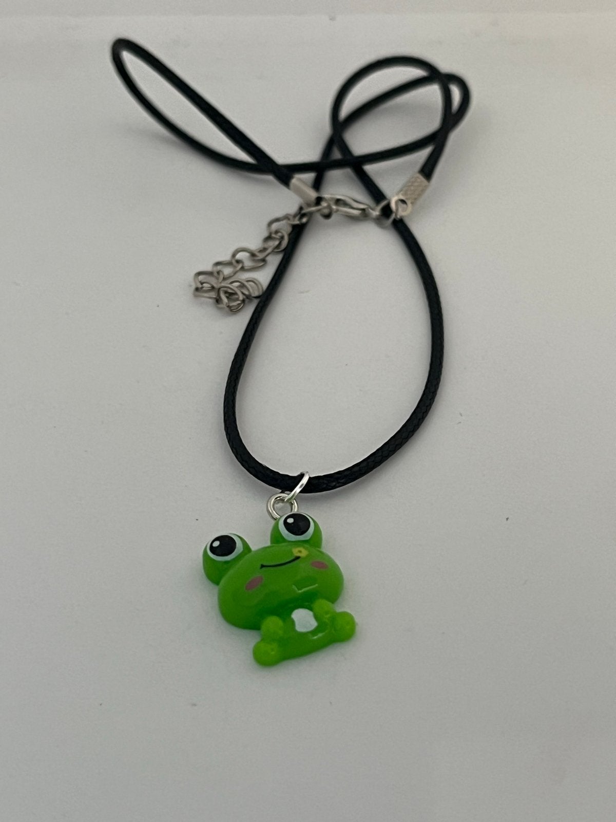 Leuke Kikker Ketting - Nieuw, Met hanger, Kunststof, Verzenden, Nieuw