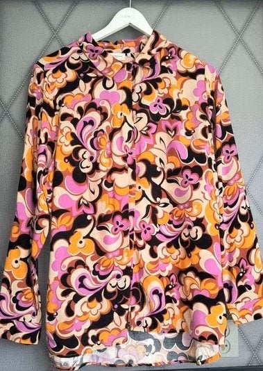 Mooie oranje gekleurde blouse merk Only Carmakoma maat 52, Verzenden, Blouse of Tuniek, Nieuw, Oranje