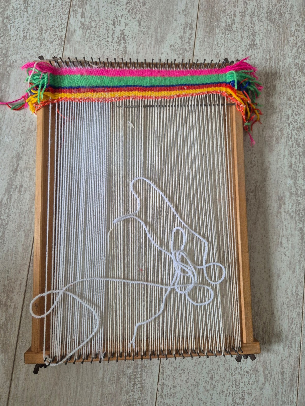 weefgetouw van 30cm bij 40cm, Ophalen of Verzenden, Zo goed als nieuw, Haken, Patroon of Boek