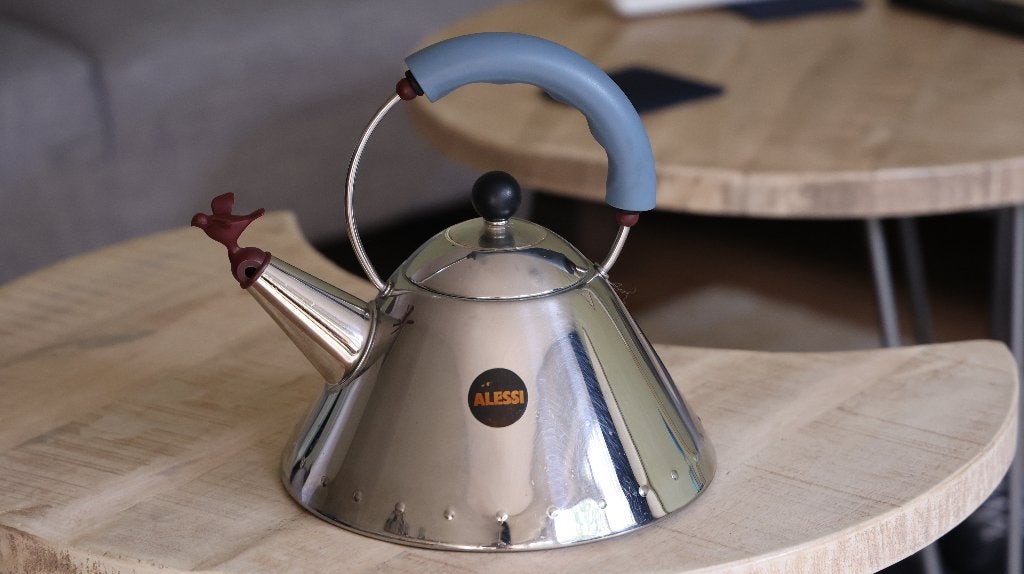 Alessi fluitketel, Ophalen, Zilver, Overige typen, Gebruikt