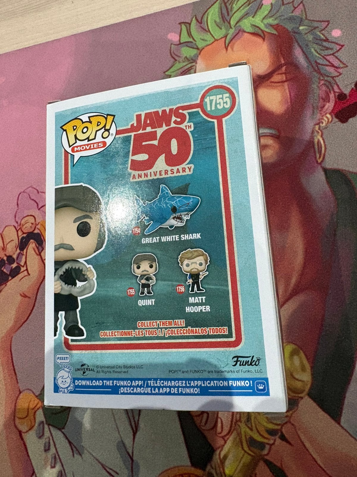 Funko Pop! Jaws 50th Anniversary Quint #1755 – Shark Jaw, Funko Europe, Ophalen of Verzenden, Zo goed als nieuw, 4th floor, 1 Queen Caroline St, London W6 9YN, Verenigd Koninkrijk