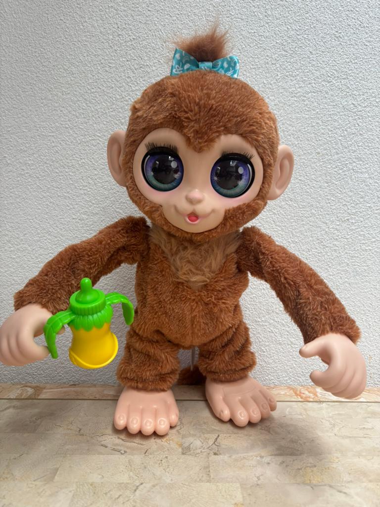 FurReal Peanut aap, Overige merken, Overige karakters, Ophalen of Verzenden, Zo goed als nieuw
