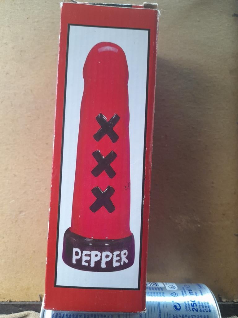 Vintage peperstrooier Amsterdam souvenier jaren '80, nieuw, Ophalen of Verzenden