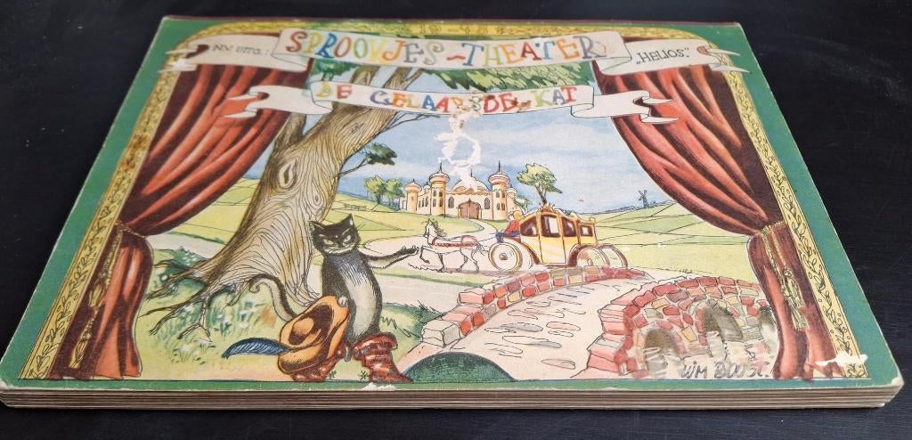 De Gelaarsde Kat Sprookjestheater Helios 1947, Ophalen of Verzenden, Onbekend