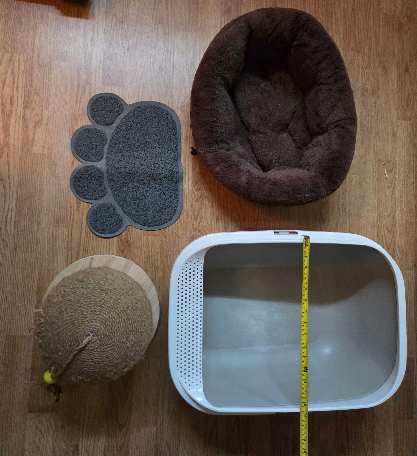 katten benodigdheden, Ophalen
