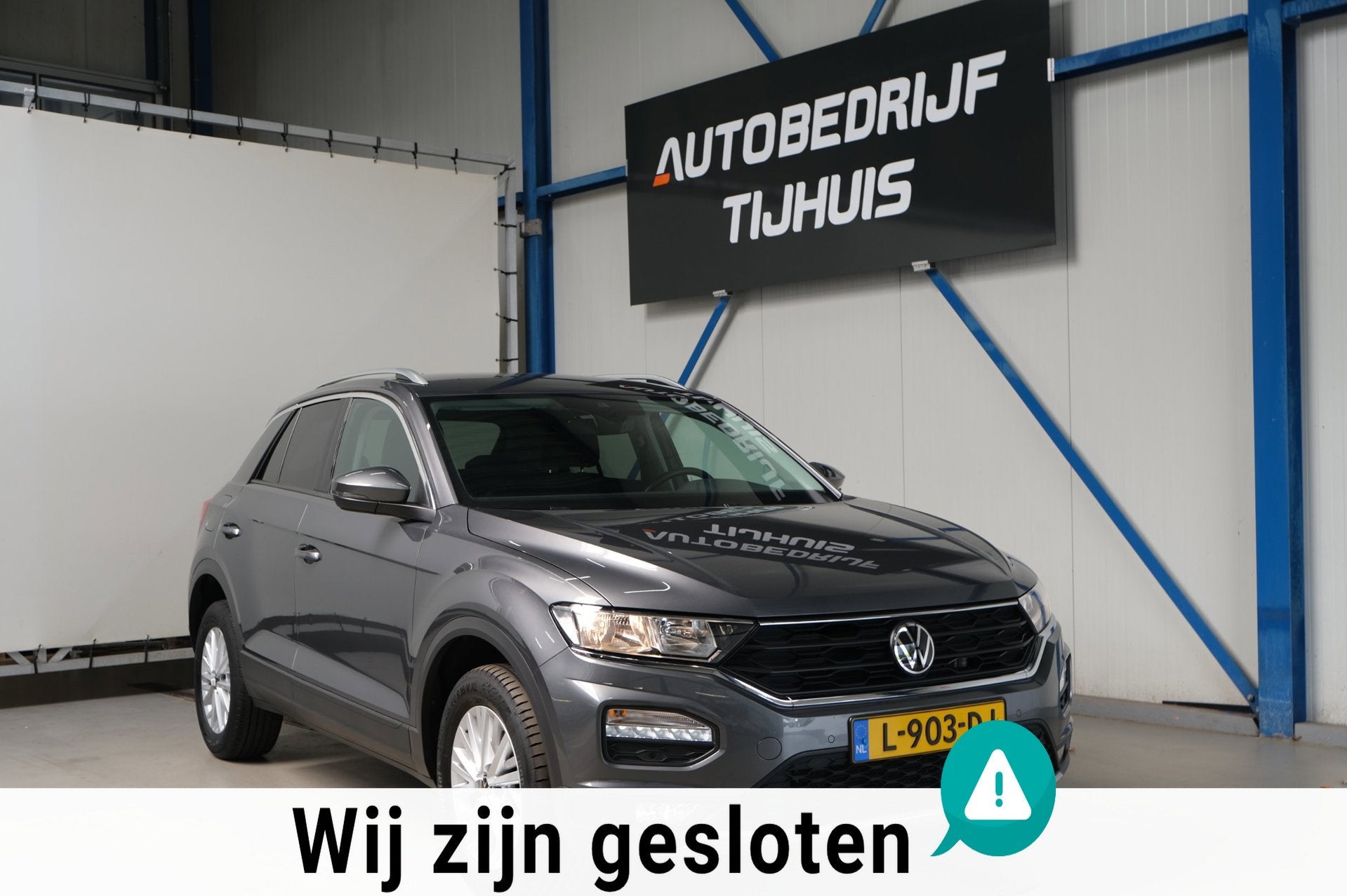Volkswagen T-Roc 1.0 TSI Style - N.A.P. Airco, Cruise, Navi,, Auto's, Volkswagen, Voorwielaandrijving, Gebruikt, Euro 6, 1194 kg