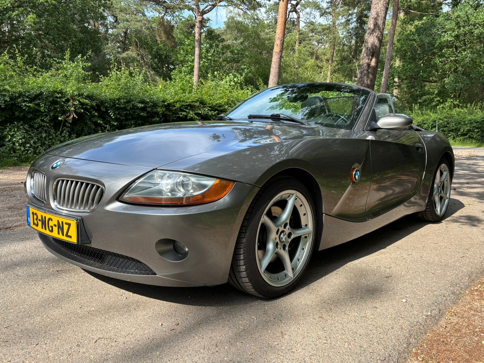 BMW Z4 3.0i (2003) | 231 pk | Handgeschakeld | Origineel NL, Auto's, BMW, Achterwielaandrijving, Zwart, Cabriolet, Handgeschakeld