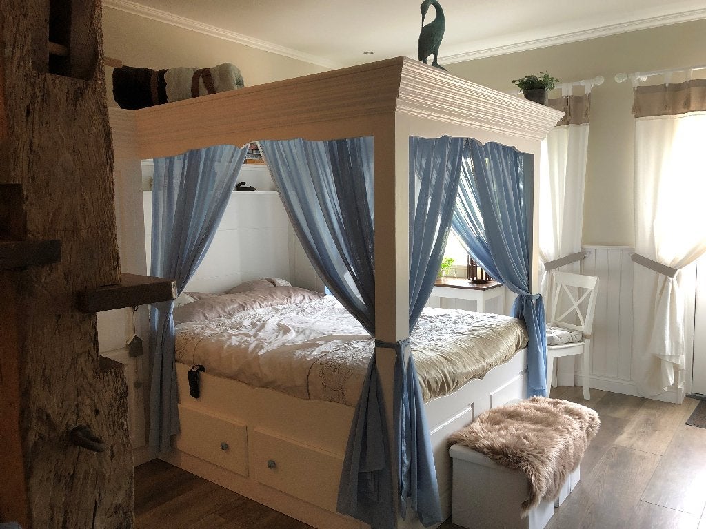 hemelbed, Huis en Inrichting, Ophalen, Verstelbaar, Tweepersoons, 140 cm