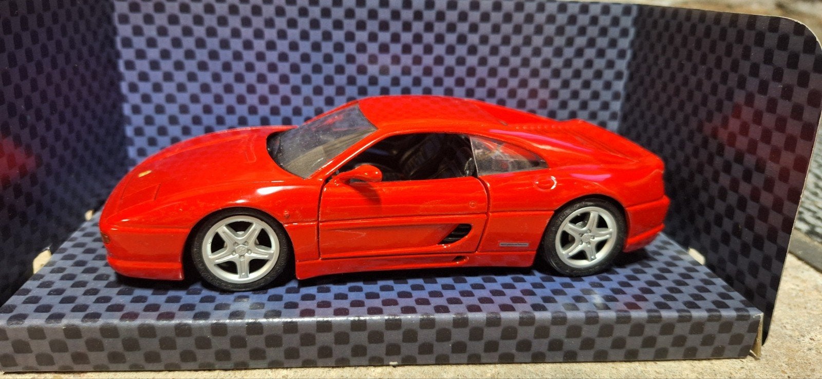 Ferrari 355 F1 Shell Collezione 1:24, Ophalen of Verzenden, Zo goed als nieuw, Auto, Overige merken