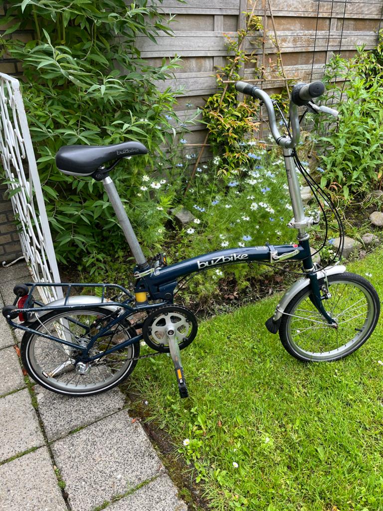 Buzbike opvouwbare fiets - Ideaal voor woon-werkverkeer, Overige merken, 20 inch of meer, Velgrem, Versnellingen