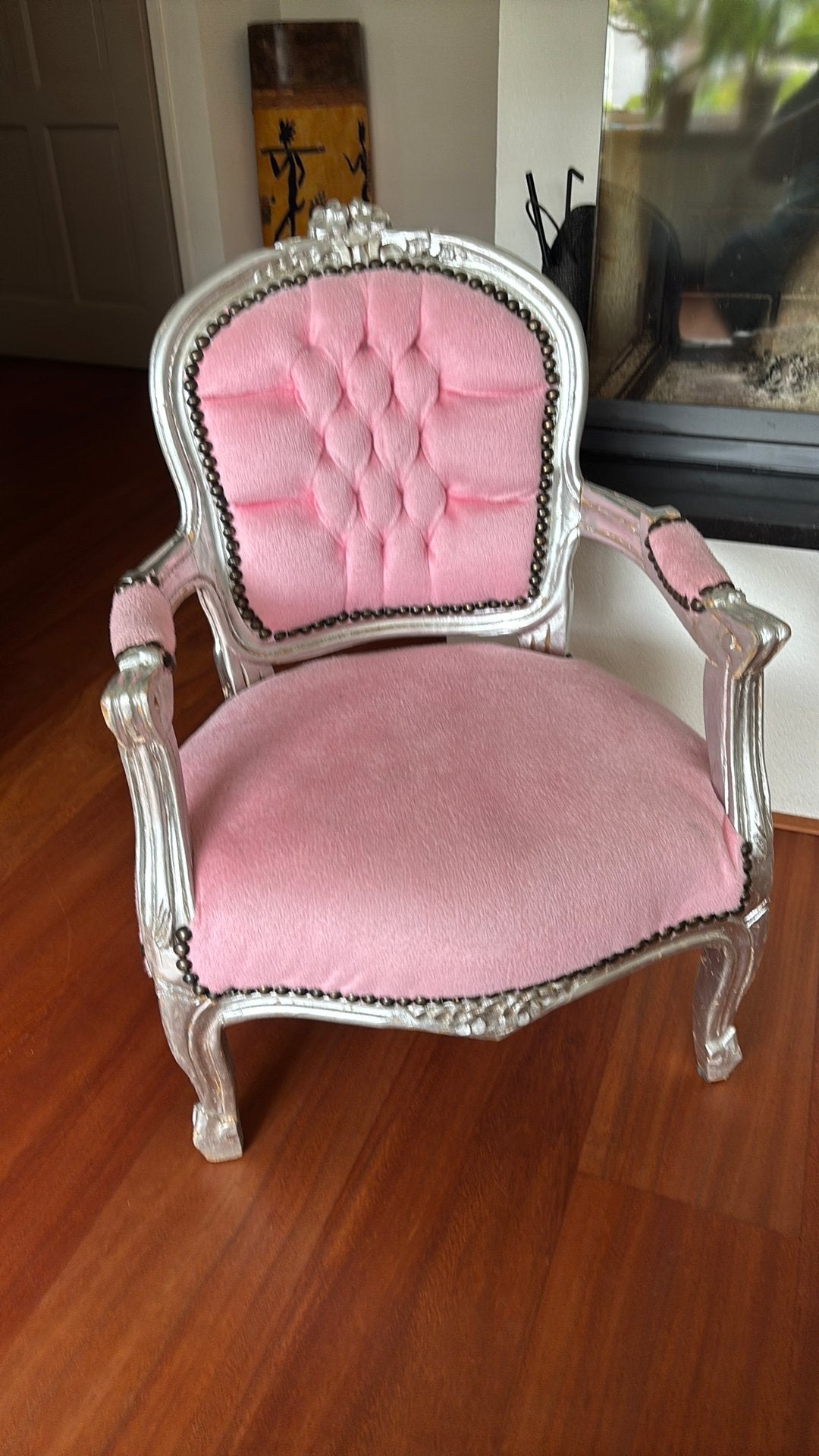 Prinsessen kinder stoel, Kinderen en Baby's, Kinderkamer | Tafels en Stoelen, Ophalen, Zo goed als nieuw, Stoel(en)