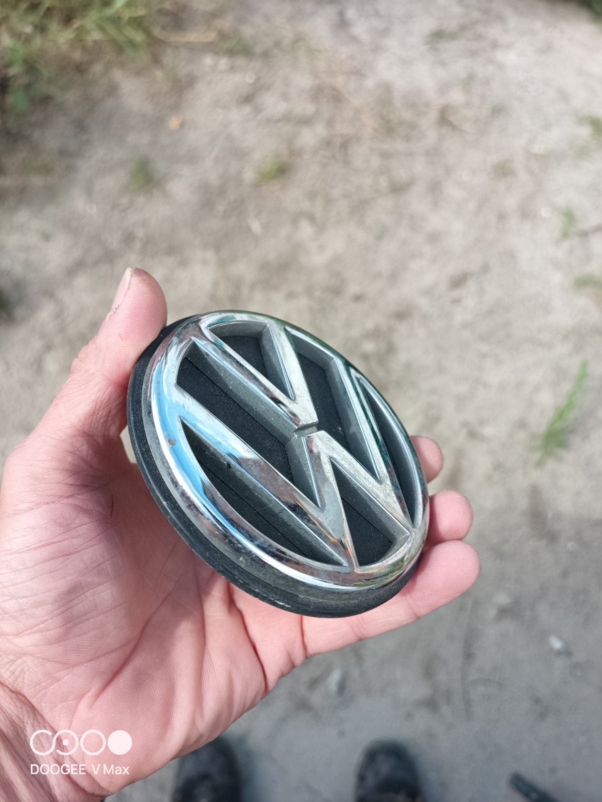 Volkswagen logo embleem, Ophalen of Verzenden, Volkswagen