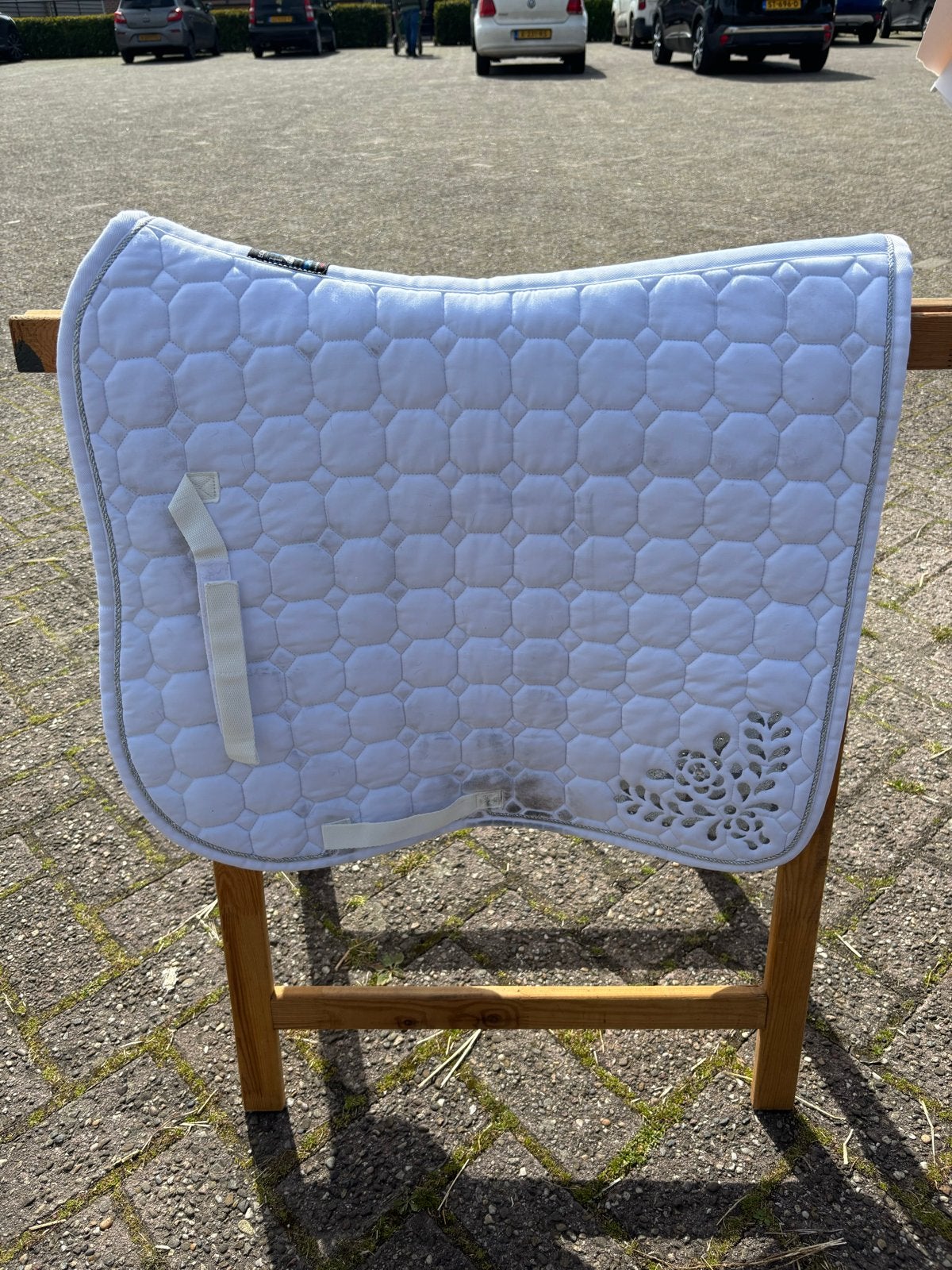 Equiline dressuurdekje, Ophalen of Verzenden, Wit, Dressuurdekje
