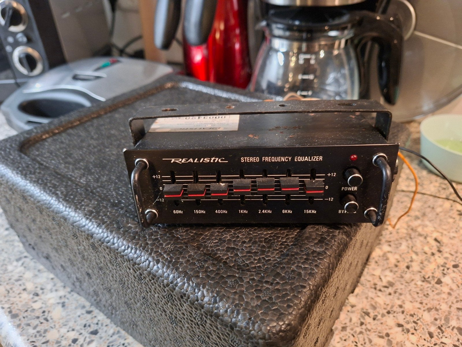Realistic Stereo Frequentie Equalizer, Audio, Tv en Foto, Ophalen of Verzenden, Gebruikt