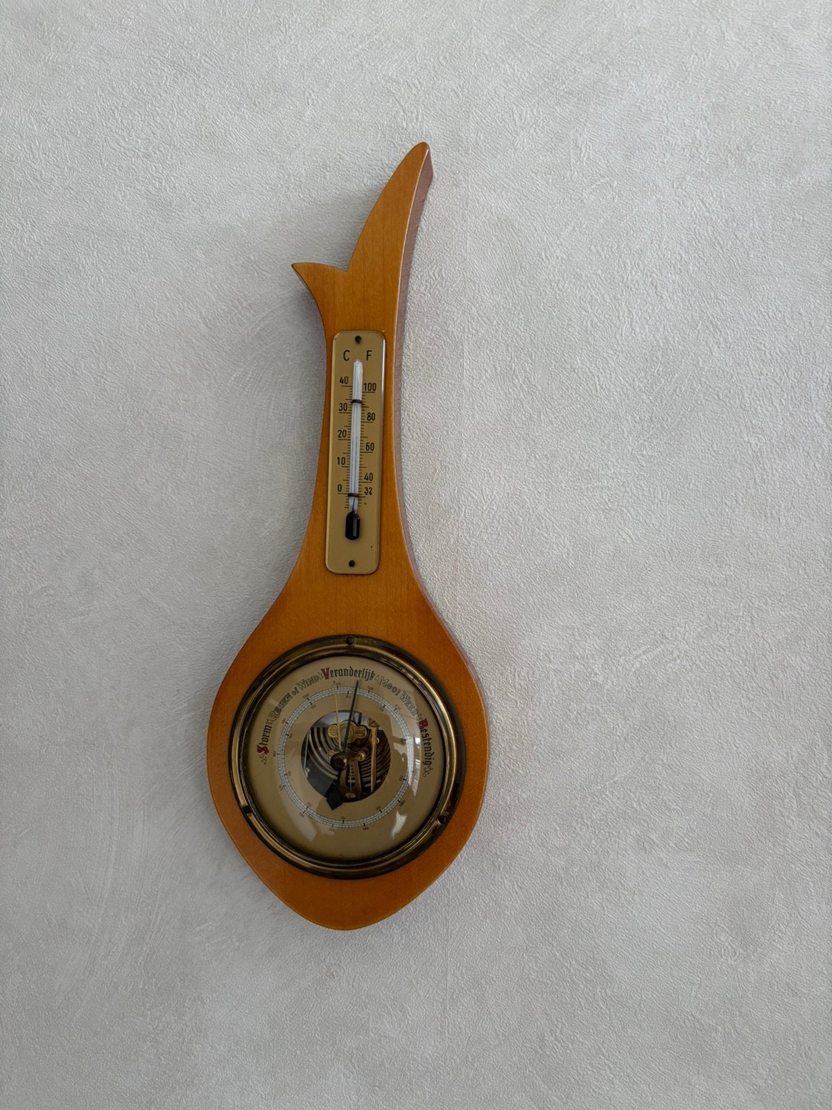 Vintage barometer, Ophalen of Verzenden, Zo goed als nieuw