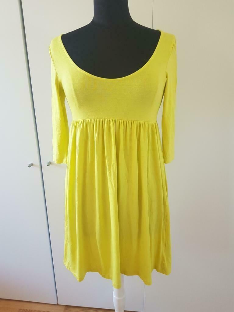 Geel H&M jurkje - maat 40, Maat 38/40 (M), H&M, Geel, Ophalen of Verzenden