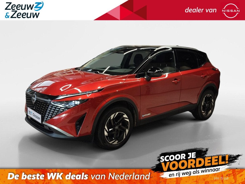 Nissan Qashqai 1.5 e-Power N-Connecta | TWO TONE | 360 CAMER, Auto's, Nissan, 12 maanden, Gebruikt, 190 pk, Bedrijf