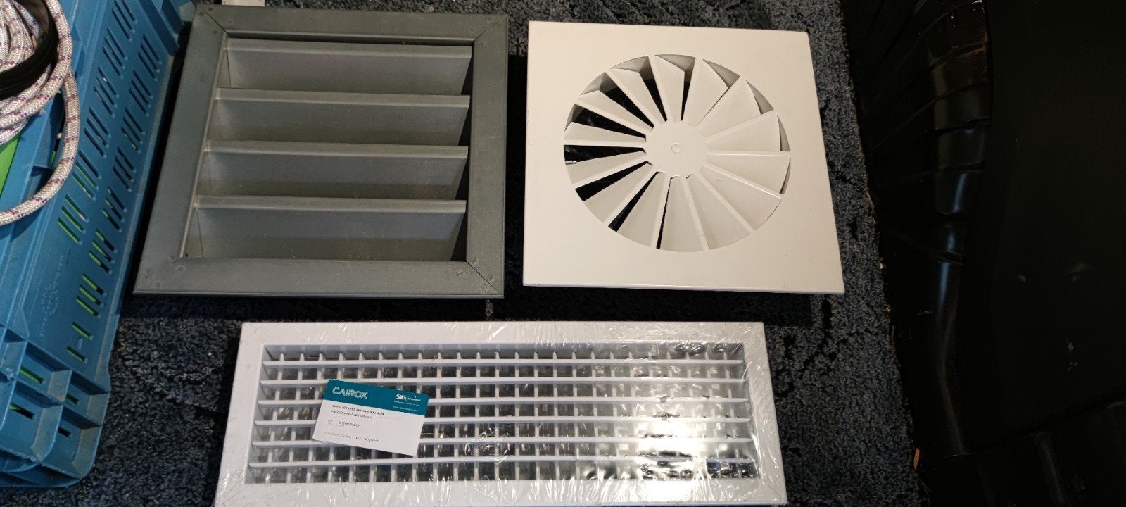 4 x Muurroosters - ventilatie - luchtroosters, Doe-het-zelf en Verbouw, Ophalen of Verzenden, Nieuw, Ventilator en Afzuiger