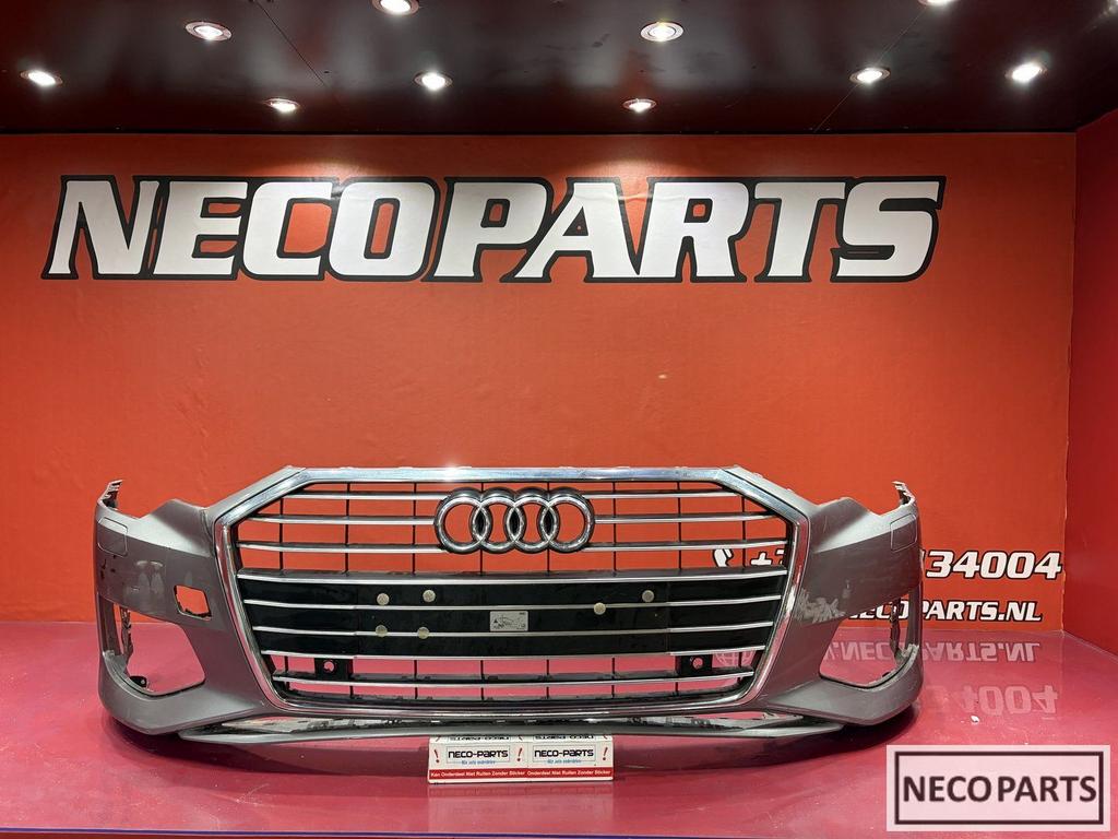 Audi A6 C8 4K Voorbumper + Grill Compleet Origineel, Gebruikt, -, -, Achter