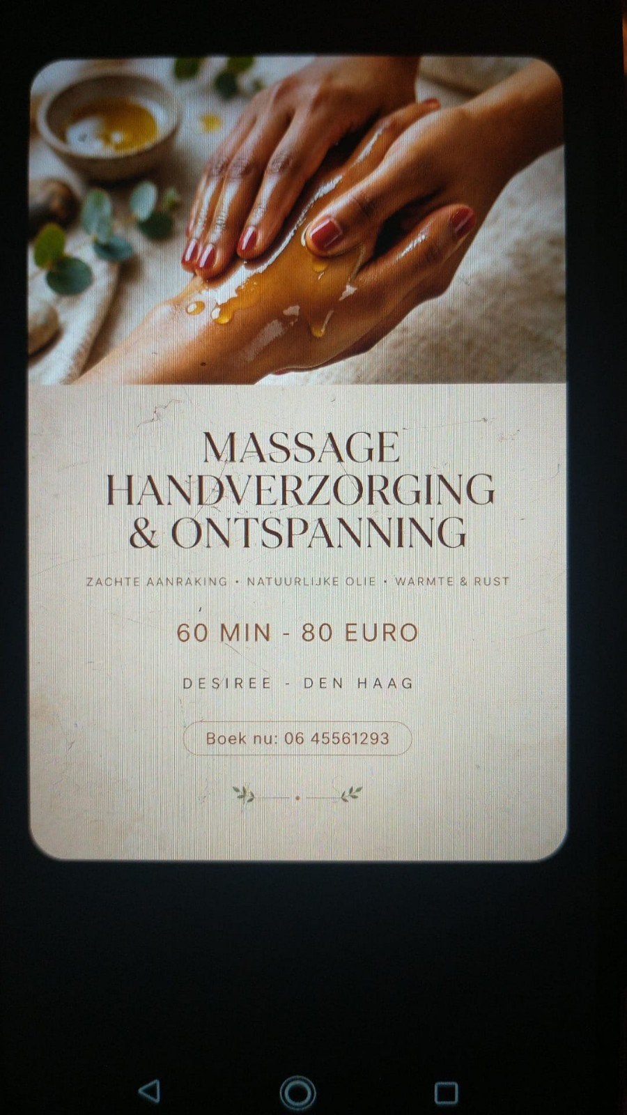 ik doet rug massage lekker een ontspaning, Ophalen of Verzenden, Massagestoel of Kussen