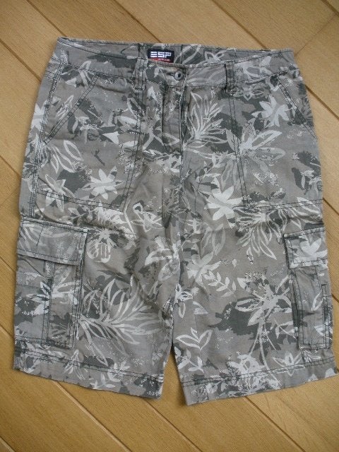ESPRIT broek groen camouflage capri maat 36, Ophalen of Verzenden, Zo goed als nieuw, Driekwart, Maat 36 (S)