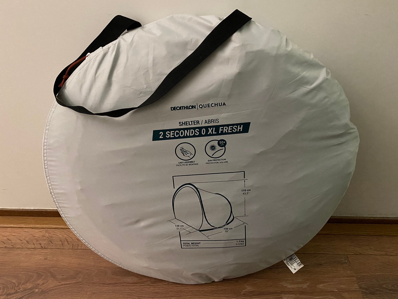 Decathlon Quechua Shelter XL, Ophalen, Gebruikt, Tot en met 2