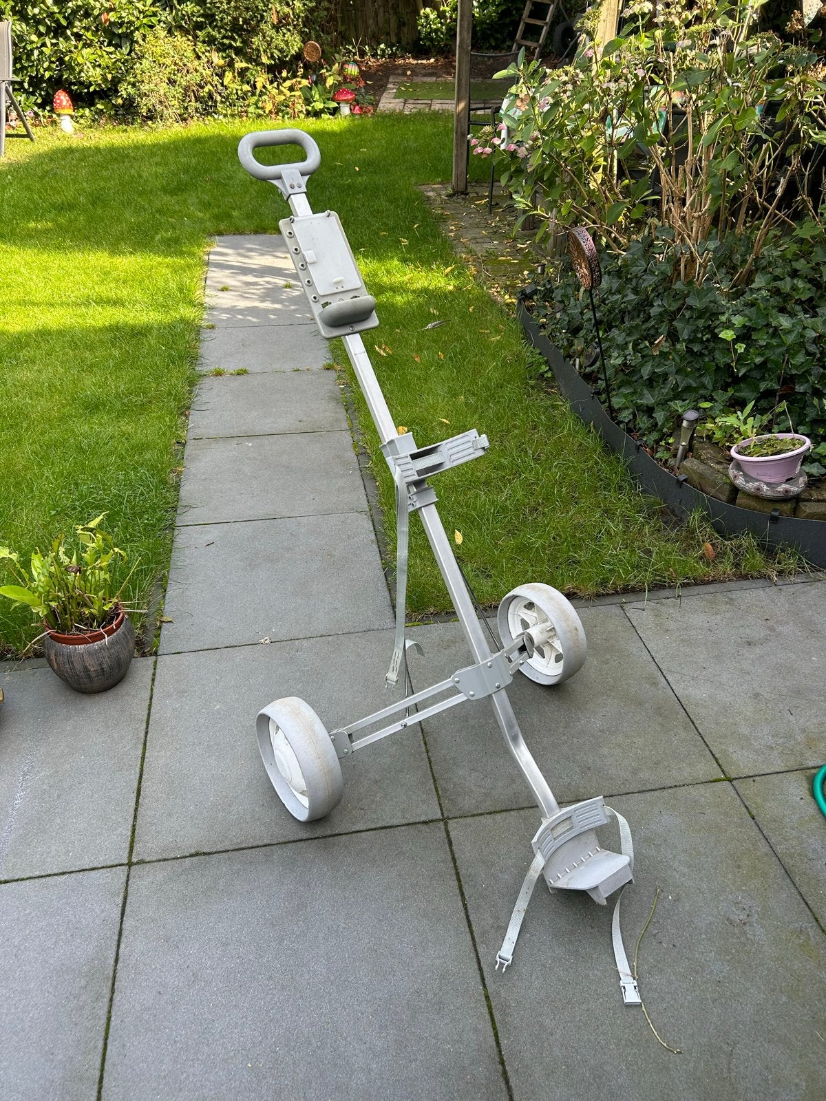 Ijzer golfset Ben Sayers + golfkar, Ophalen, Gebruikt, Set, Overige merken