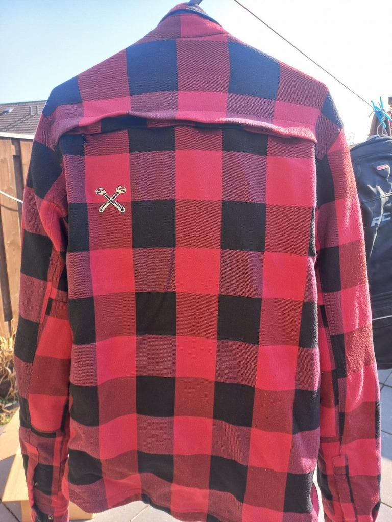 John Doe Motoshirt Lumberjack.. L, Ophalen of Verzenden, Tweedehands