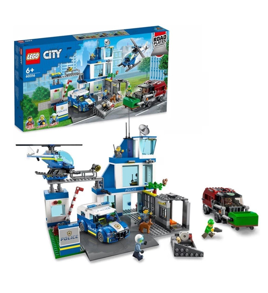 60316 politie lego, City, Lego, Nieuw, Ophalen of Verzenden