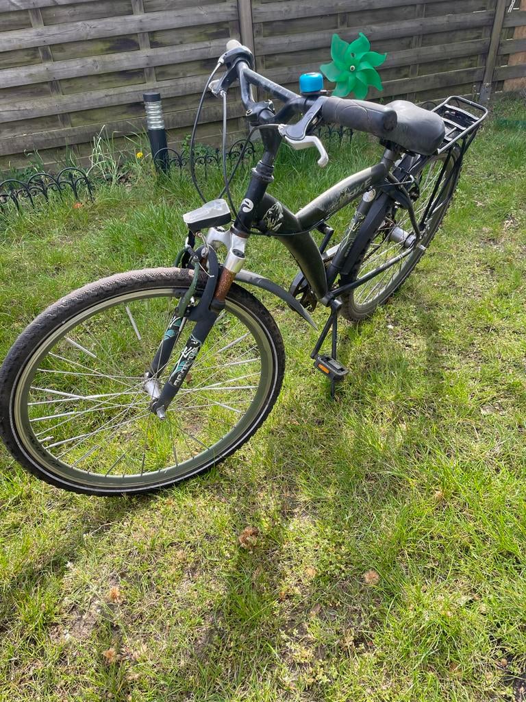 Mooie zwarte fiets en een mooie bmx en allebei een opknapper, Ophalen of Verzenden, Gebruikt
