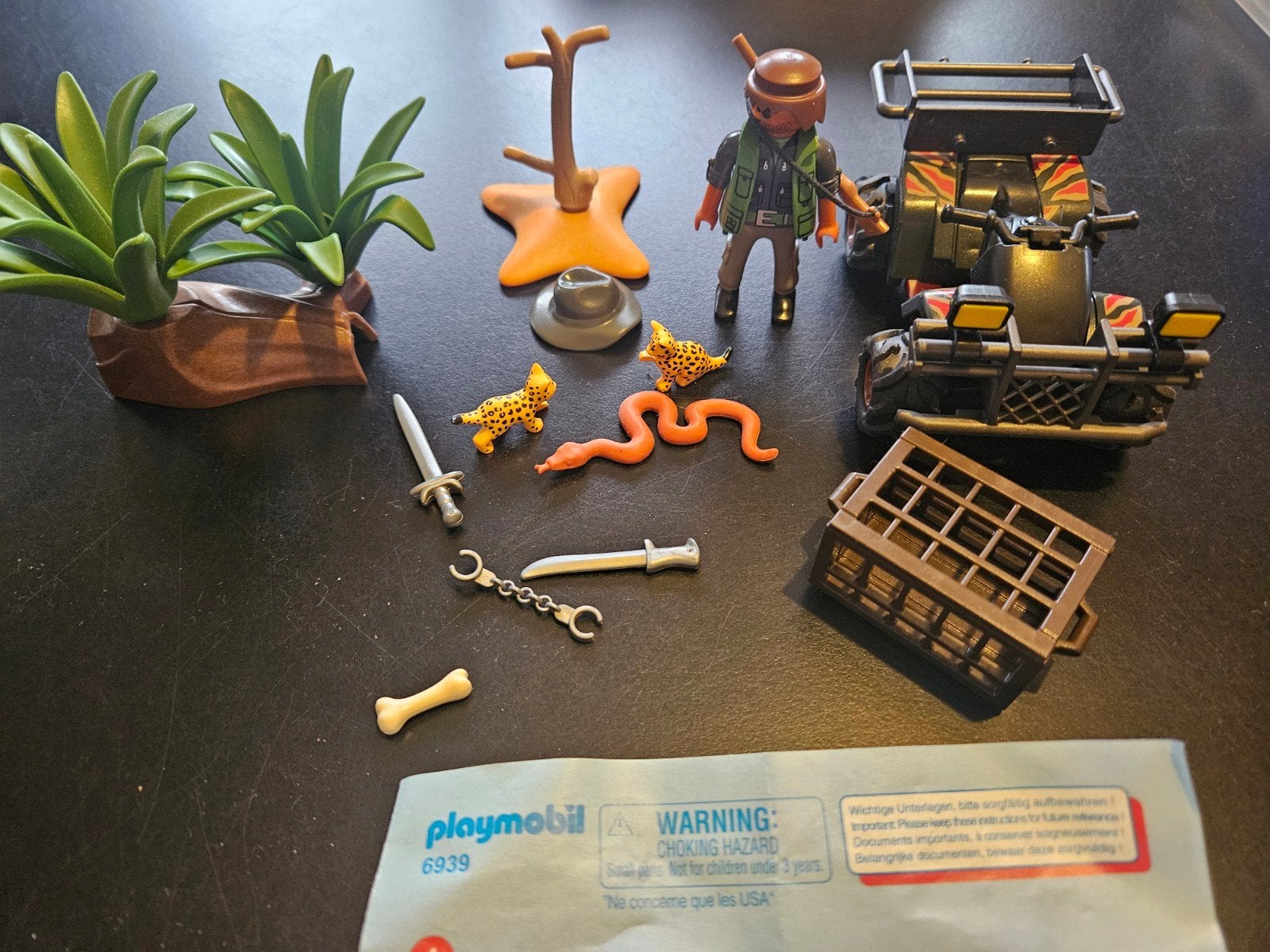 Playmobil 6939 Wildernis Quad met Ranger en Dieren, Ophalen, Zo goed als nieuw, Jongen of Meisje