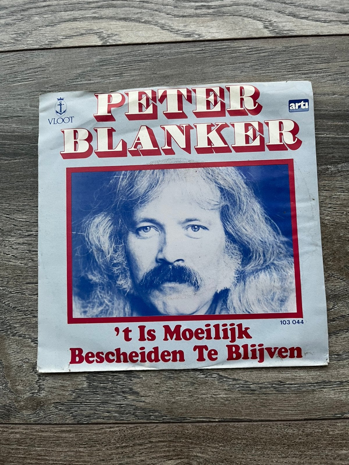 Peter Blanker - ‘t is moeilijk bescheiden te blijven, Ophalen of Verzenden, Zo goed als nieuw, Overige formaten, Levenslied of Smartlap
