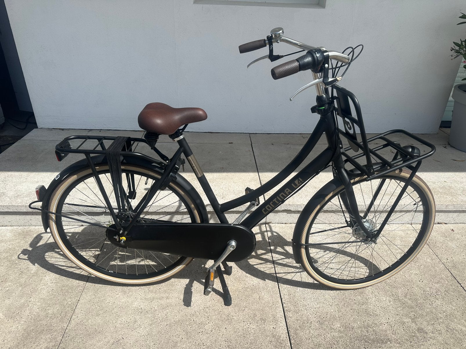 Cortina U4 28inch H57 damesfiets nieuw model met garantie, Versnellingen, 56 cm of meer, Zo goed als nieuw, Schijfrem